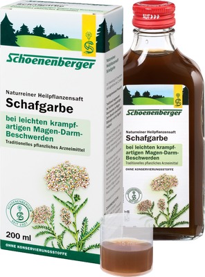 Schoenenberger Schafgarbe naturreiner Heilpflanzensaft 3X200 ml Saft
