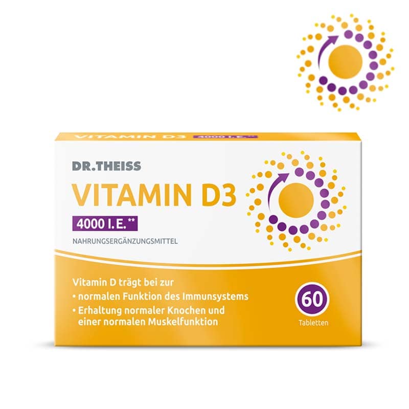DR.THEISS VITAMIN D§ 4000 I.E. 60 St Tabletten