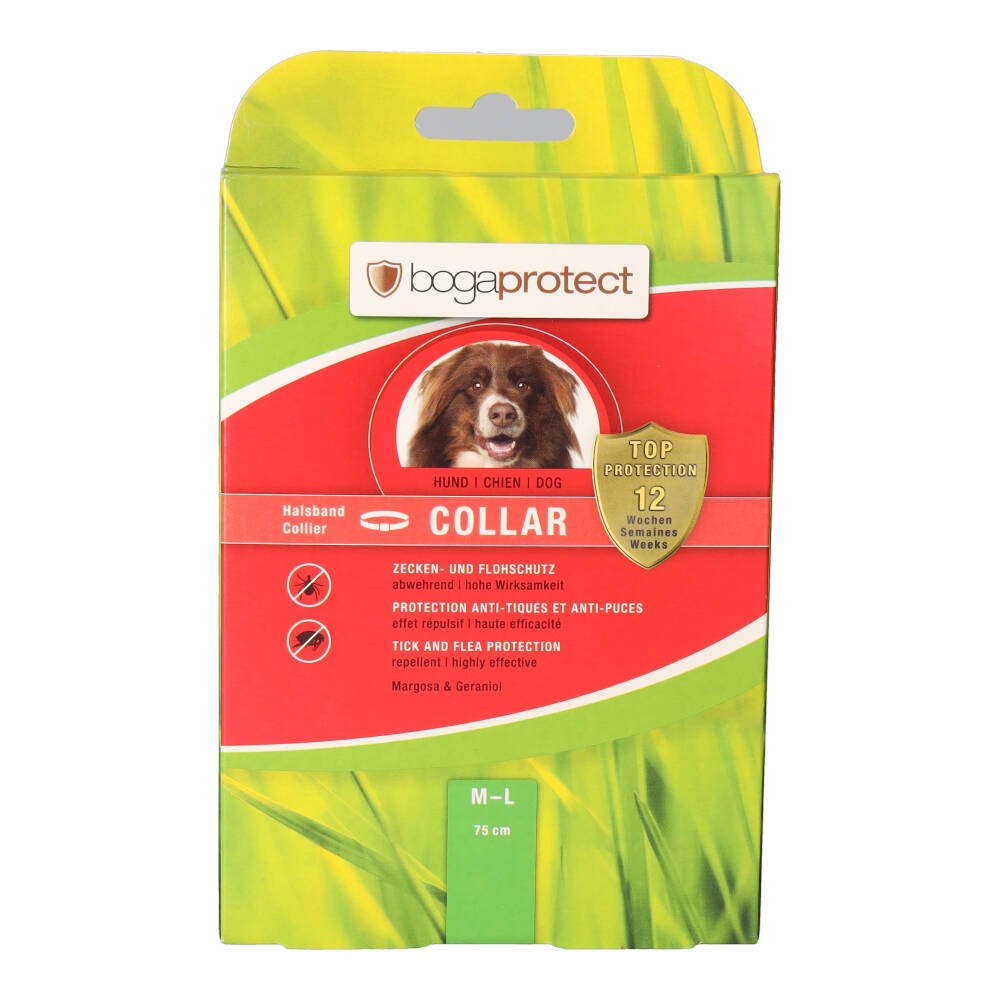 bogaprotect Collar Halsband Hund M-L 1 St Halsband