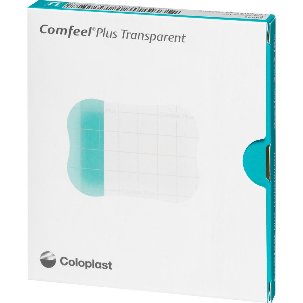 COMFEEL Plus Transparent Hydrokolloidverb.5x7 cm 10 St Verband