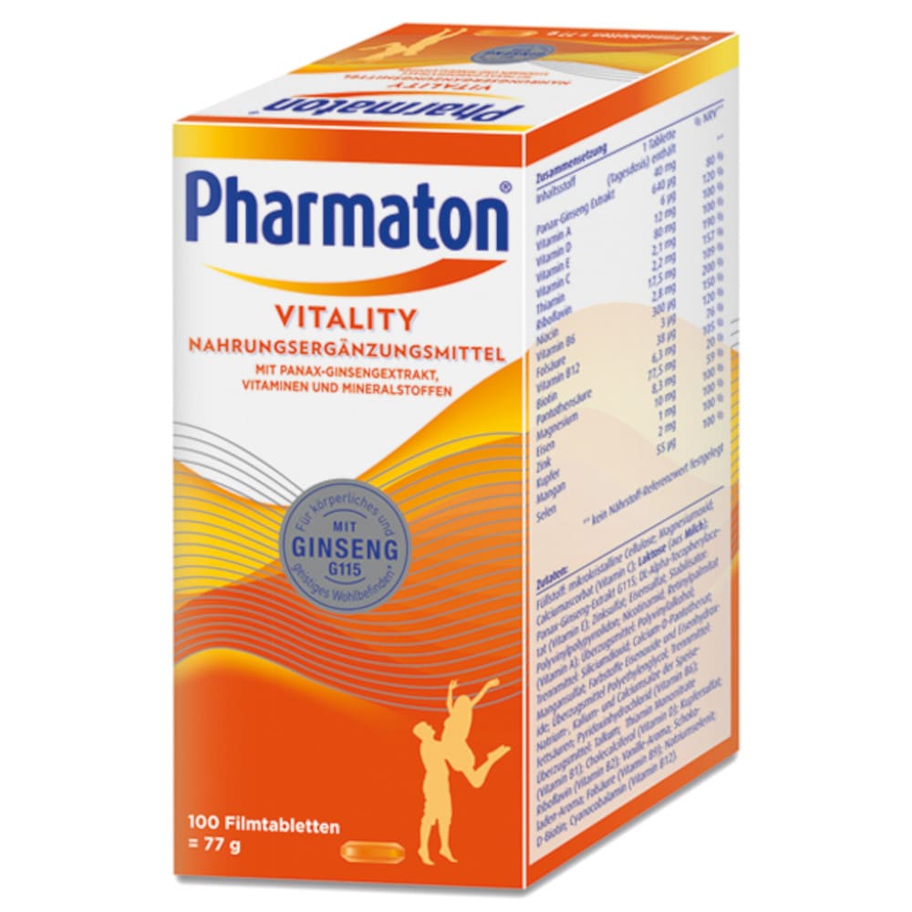Pharmaton VITALITY 100 St Filmtabletten