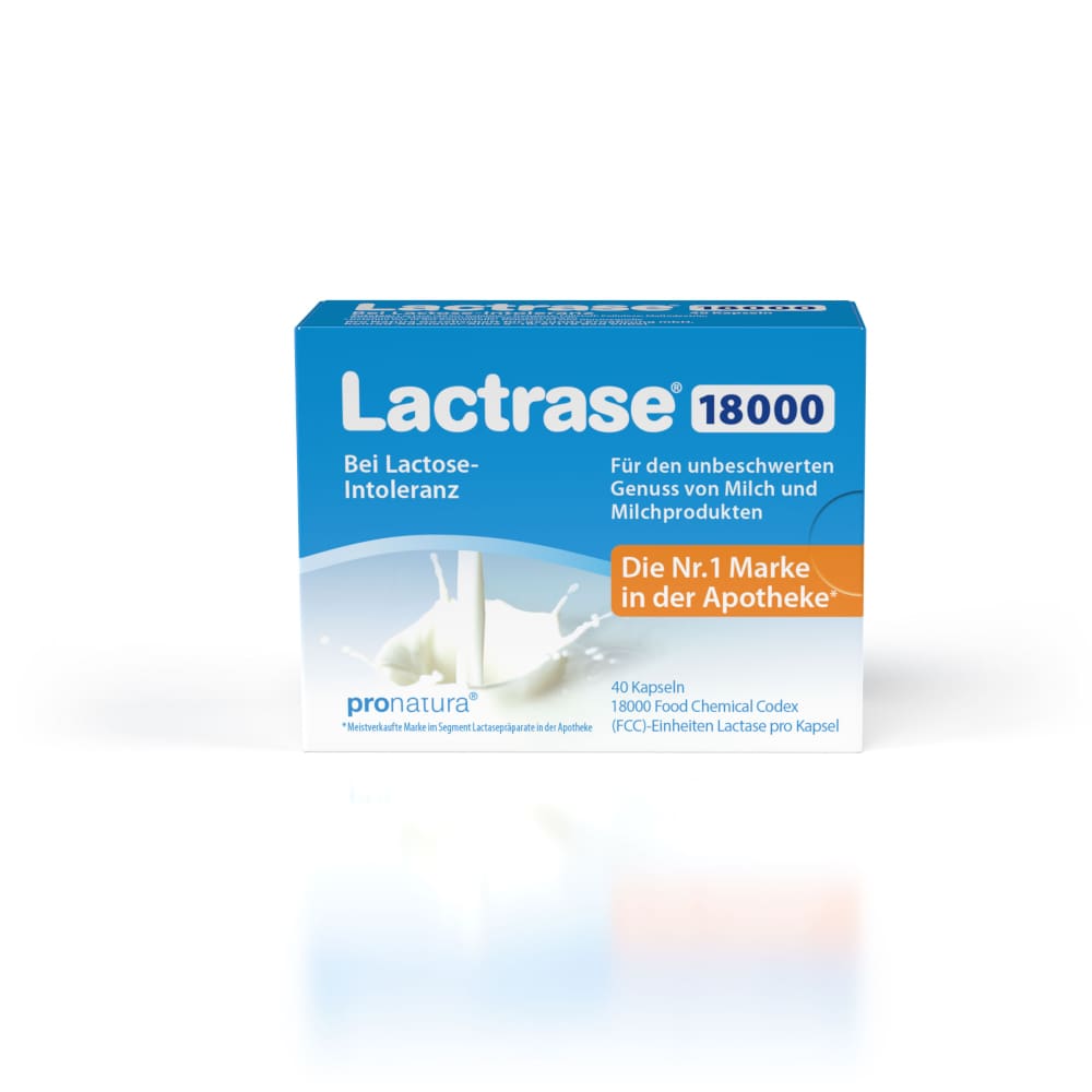 Lactrase 18.000 FCC 40 St Kapseln