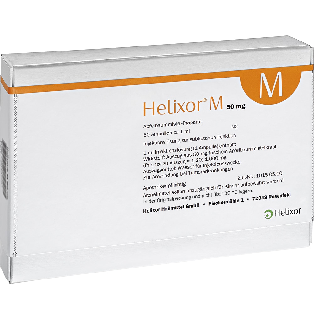HELIXOR M Ampullen 50 mg 50 St Ampullen