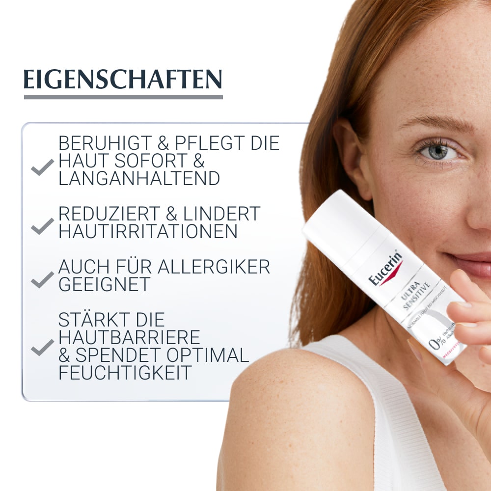 Eucerin UltraSensitive Beruhigende Pflege für normale Haut bis Mischhaut Creme  50 ml Creme