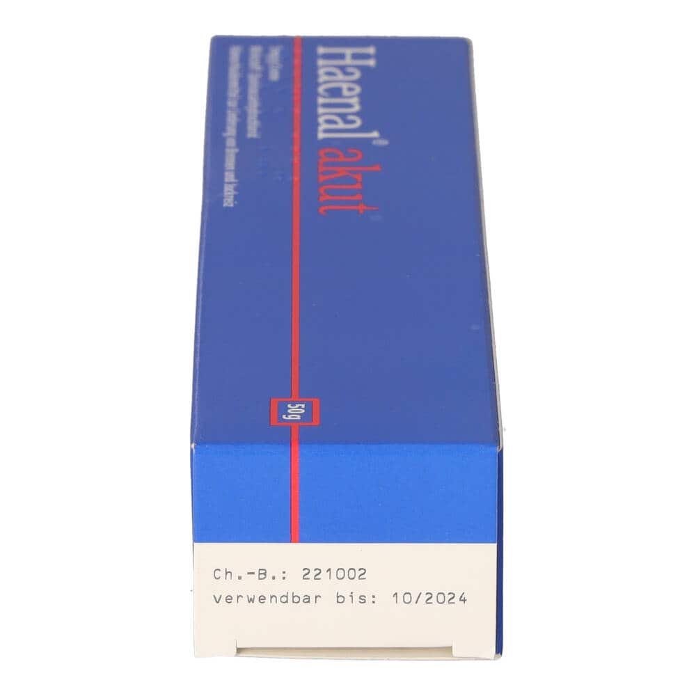 Haenal akut 50 g Creme