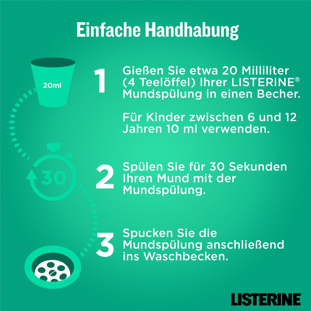 LISTERINE Clean & Fresh  500 ml Lösung