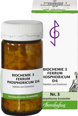 BIOCHEMIE 3 Ferrum phosphoricum D 6  200 St Tabletten
