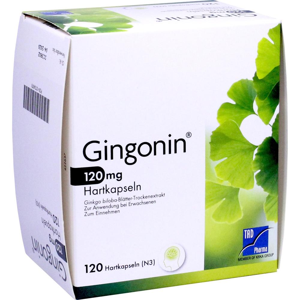 Gingonin 120mg 120 St Hartkapseln
