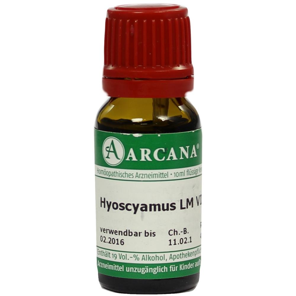 HYOSCYAMUS LM 6 Dilution 10 ml Dilution