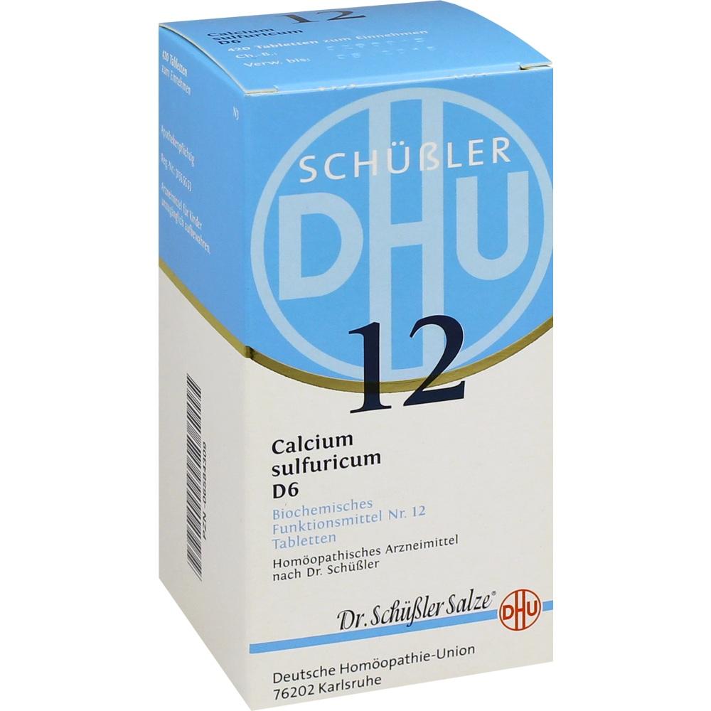 DHU Schüßler-Salz Nr. 12 Calcium sulfuricum D6  420 St Tabletten