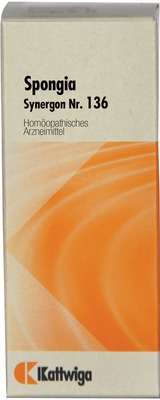 SYNERGON KOMPLEX 136 Spongia Tropfen 50 ml Tropfen