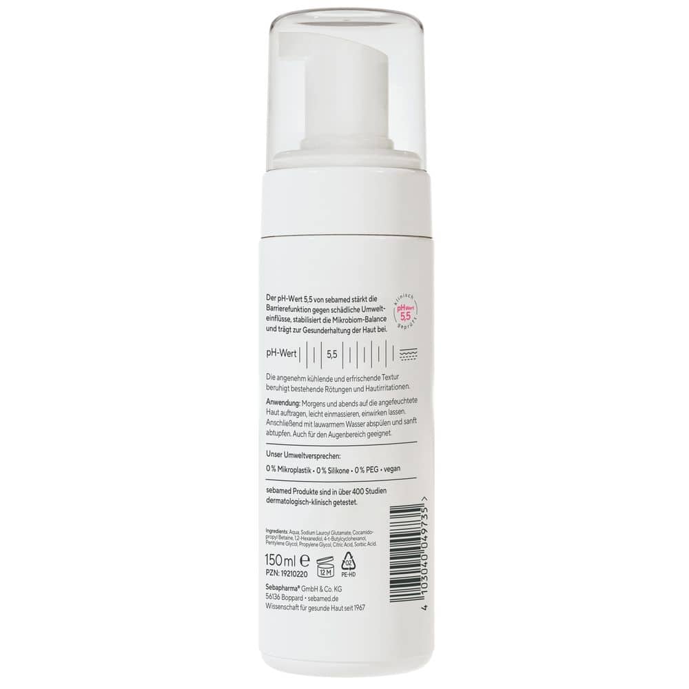sebamed ANTI-RÖTUNGEN REINIGUNGSSCHAUM Ultra Sensitive 150 ml Schaum