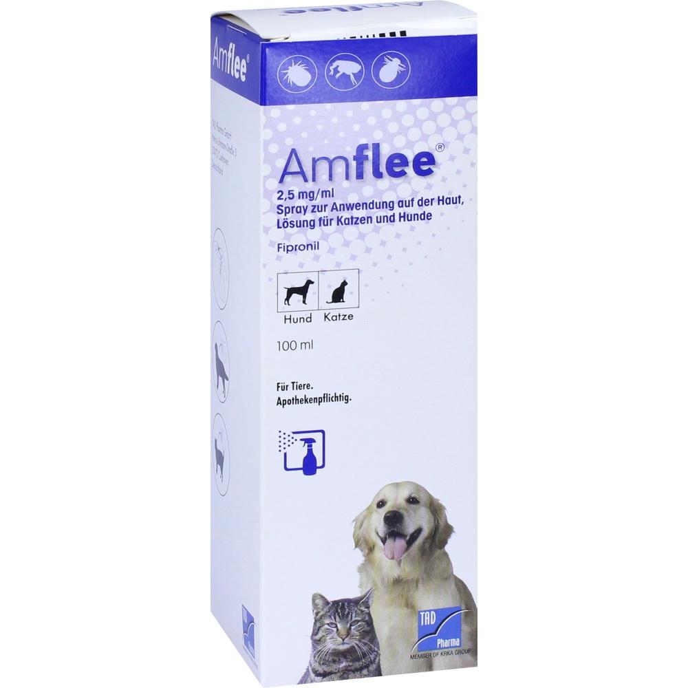 Amflee 2,5 mg/ml Spray Lösung für Hunde/Katzen 100 ml Spray