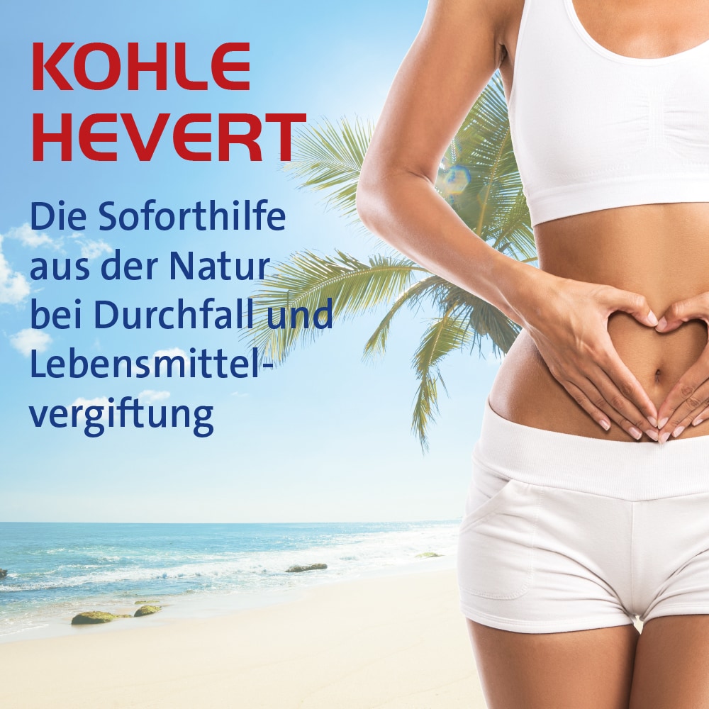 KOHLE HEVERT 100 St Tabletten