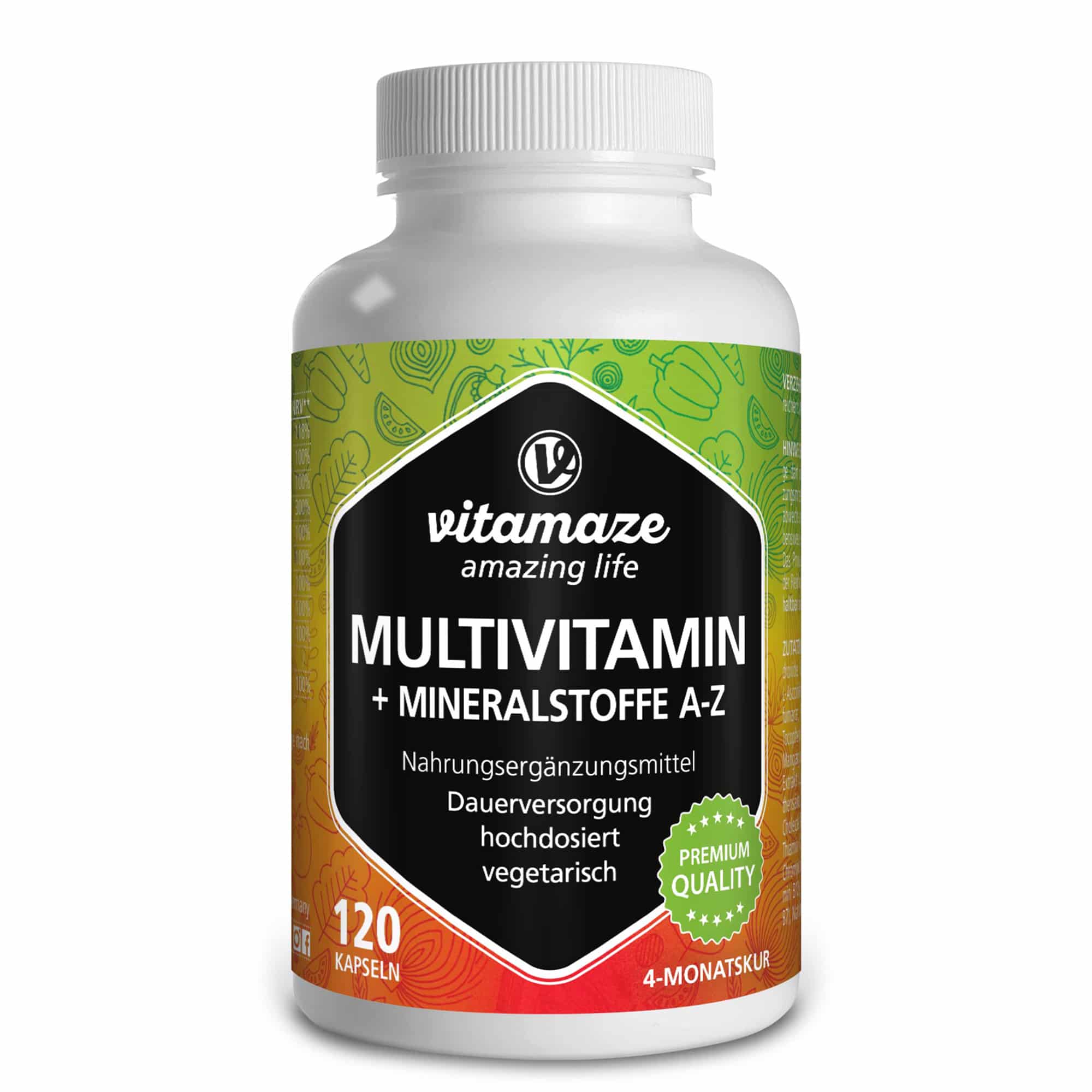 vitamaze MULTIVITAMIN  120 St Kapseln
