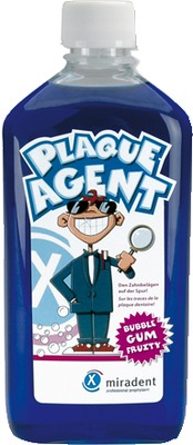 MIRADENT Plaquetest Lösung Agent 500 ml Lösung