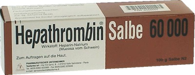 Hepathrombin 60000 100 g Salbe