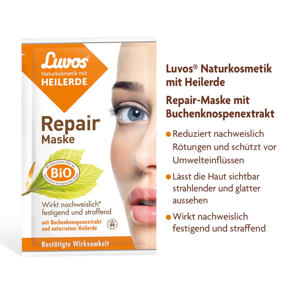 Luvos HEILERDE Repair Maske 2X7.5 ml Gesichtsmaske