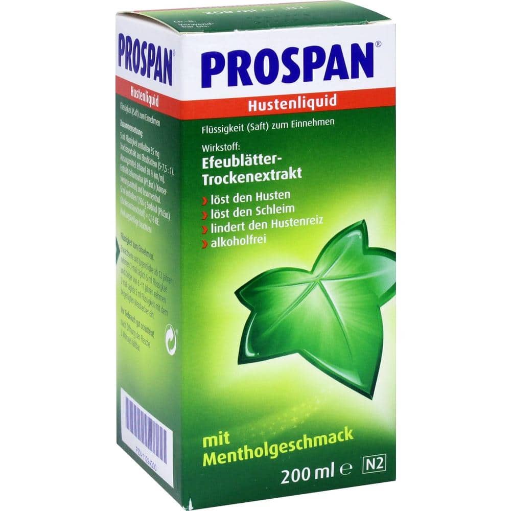 PROSPAN Hustenliquid 200 ml Flüssigkeit zum Einnehmen