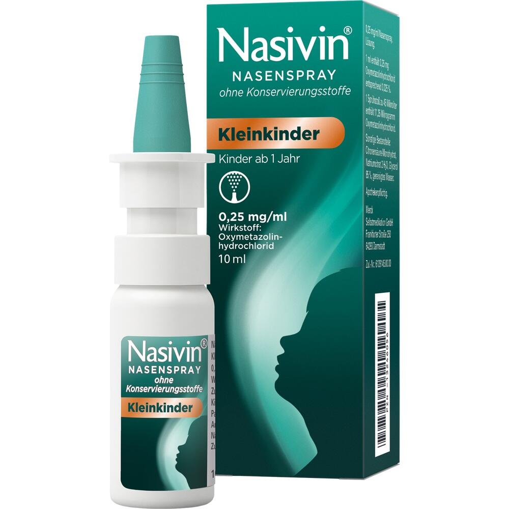 Nasivin NASENSPRAY für Kleinkinder ab 1 Jahr 10 ml Nasenspray