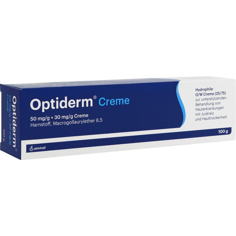 Optiderm Creme bei Juckreiz und trockener Haut 100 g Creme