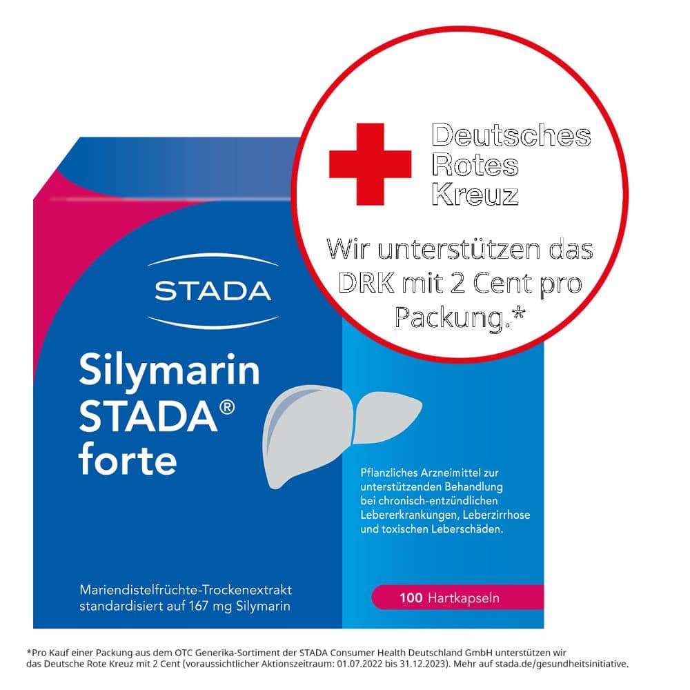 Silymarin STADA forte  100 St Hartkapseln