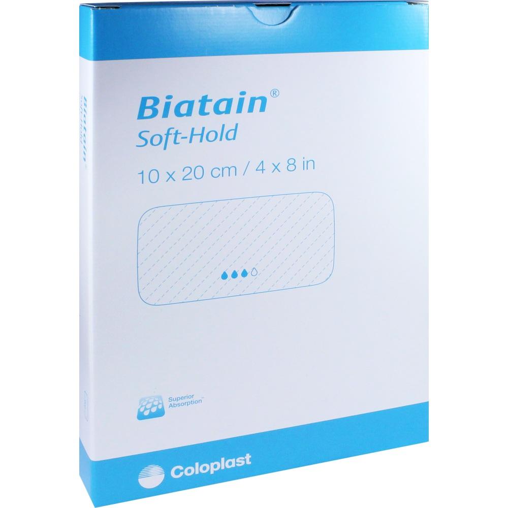 BIATAIN Schaumverband 10x20 cm sanft haftend 5 St Verband