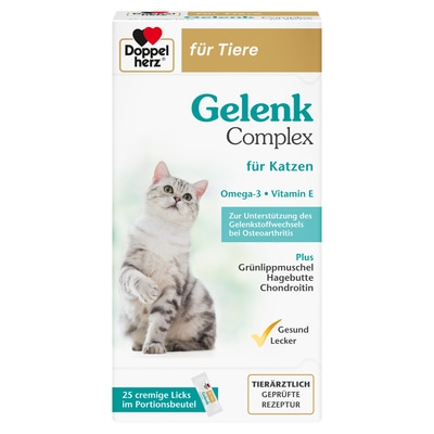 Doppelherz Gelenk Complex für Katzen 25 St Paste