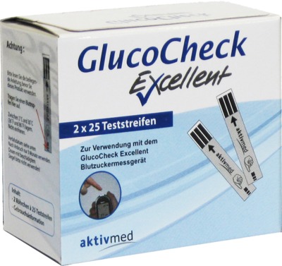 GLUCO CHECK Excellent Teststreifen 50 St Teststreifen
