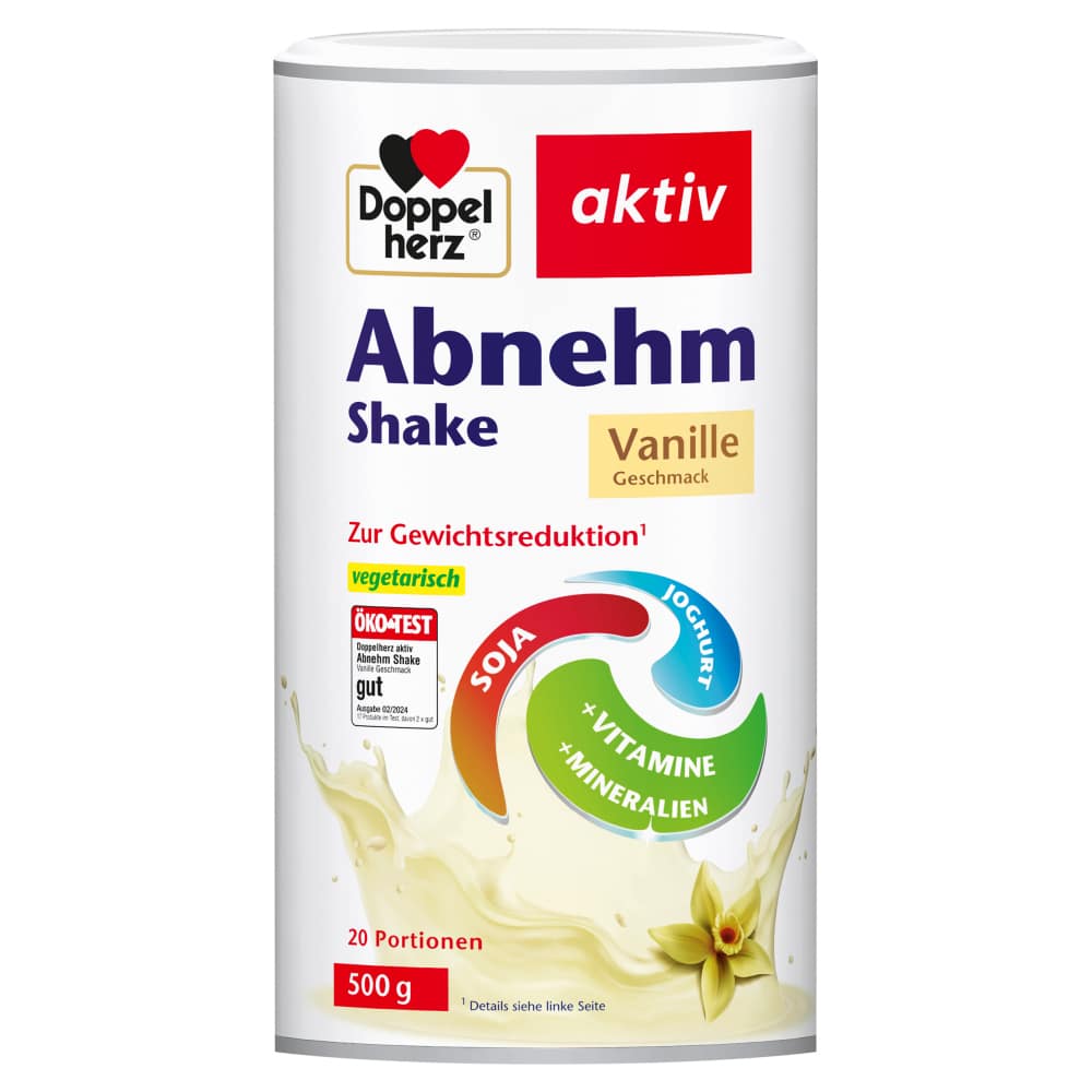 Doppelherz aktiv Abnehm Shake Vanille 500 g Pulver