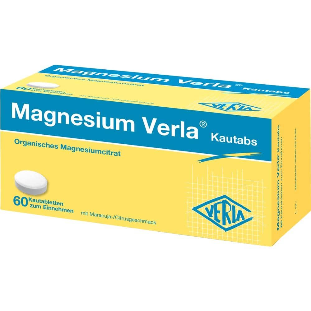 Magnesium Verla Kautabs 60 St Kautabletten