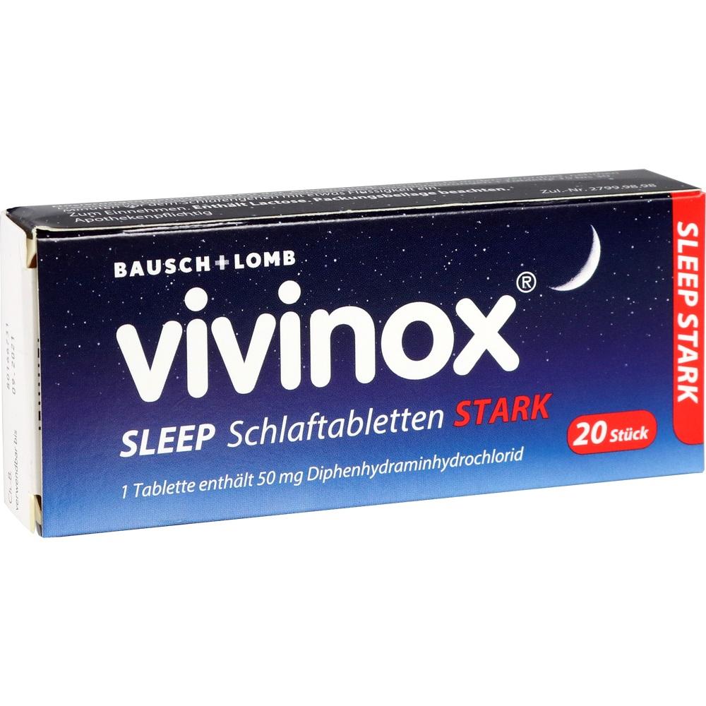 Vivinox SLEEP Schlaftabletten stark  20 St Tabletten