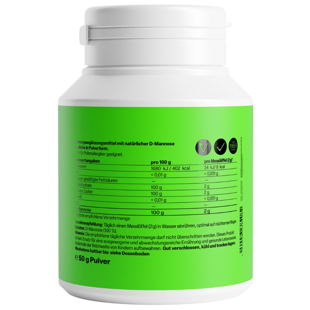 Zein Pharma Natural D-Mannose 50 g Pulver 50 g Pulver