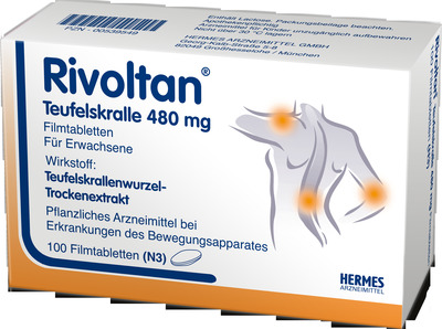 Rivoltan Teufelskralle 480mg 100 St Filmtabletten
