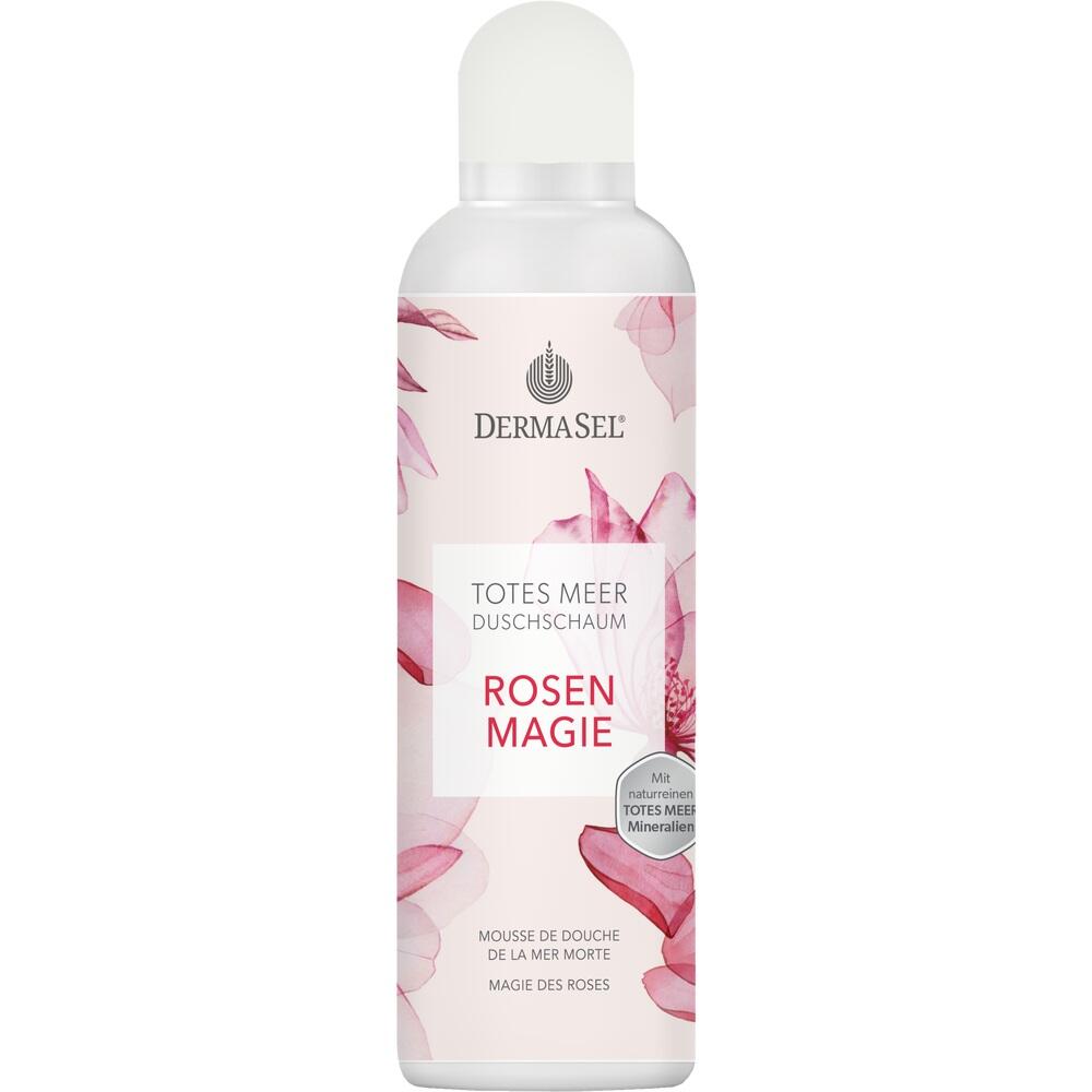 DermaSel Rosenmagie Duschschaum 200 ml Schaum