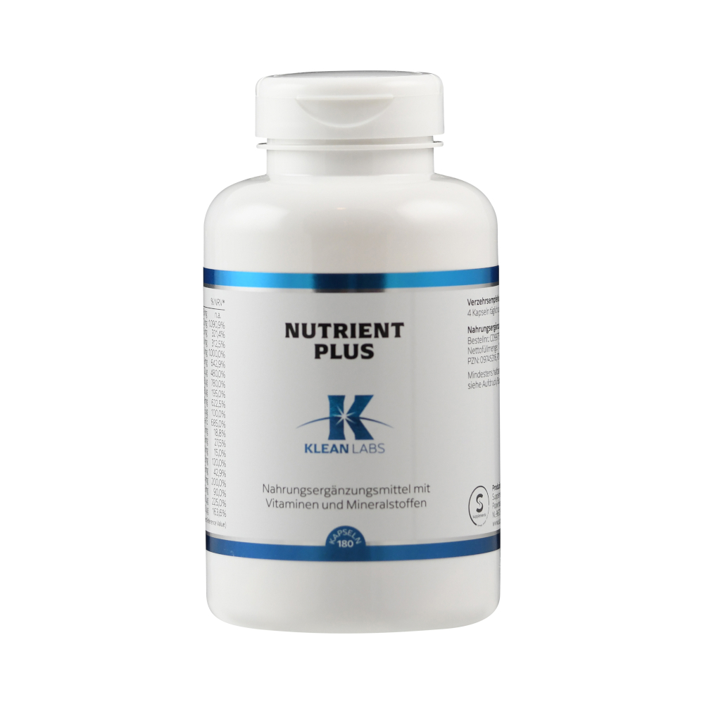 KLEAN LABS NUTRIENT PLUS 180 St Kapseln