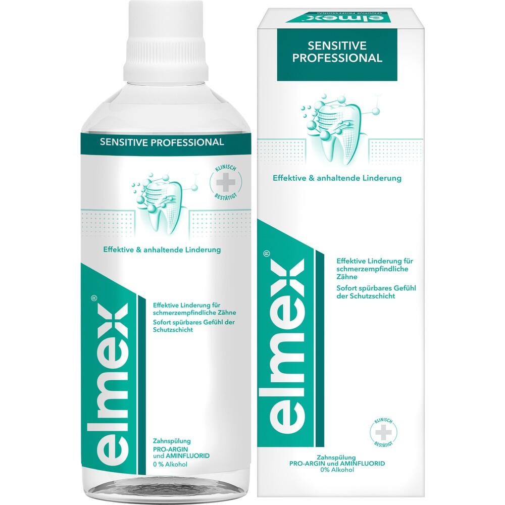 elmex SENSITIVE PROFESSIONAL Zahnspülung 400 ml Spüllösung