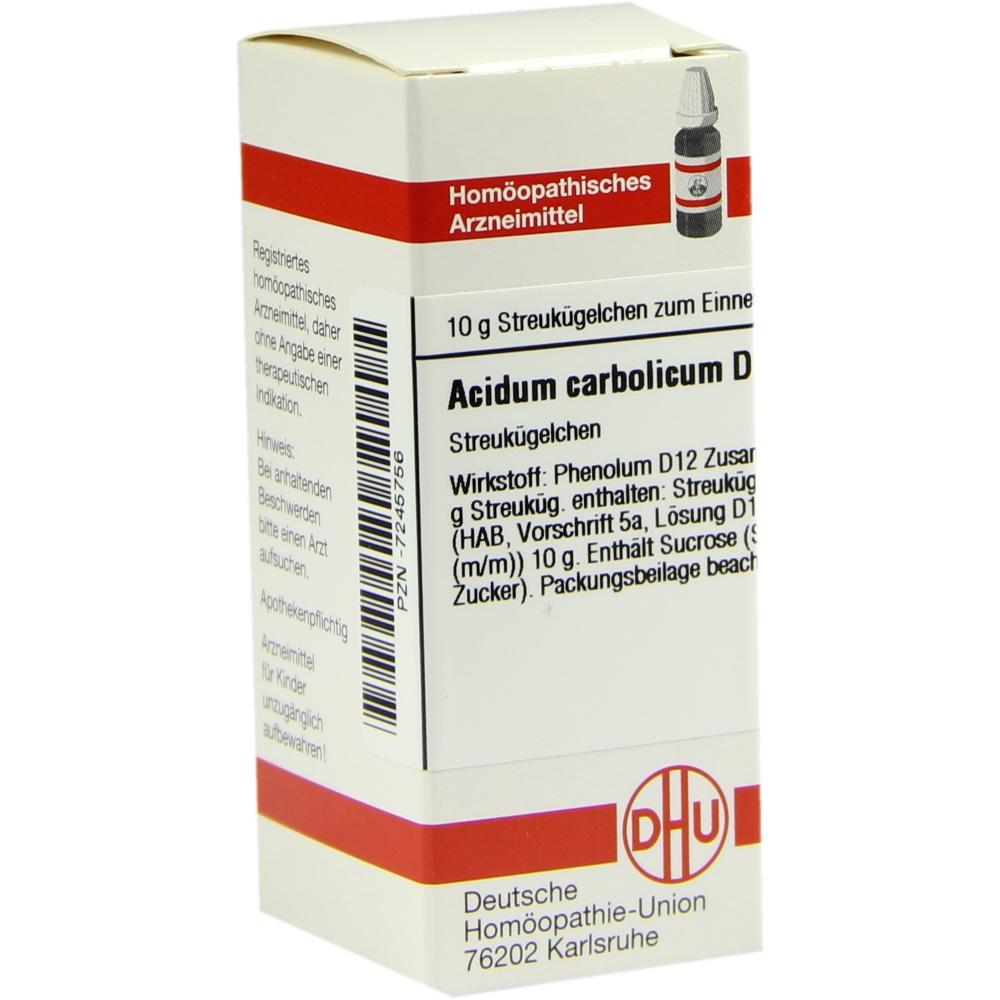 ACIDUM CARBOLICUM D 12 Globuli 10 g Globuli