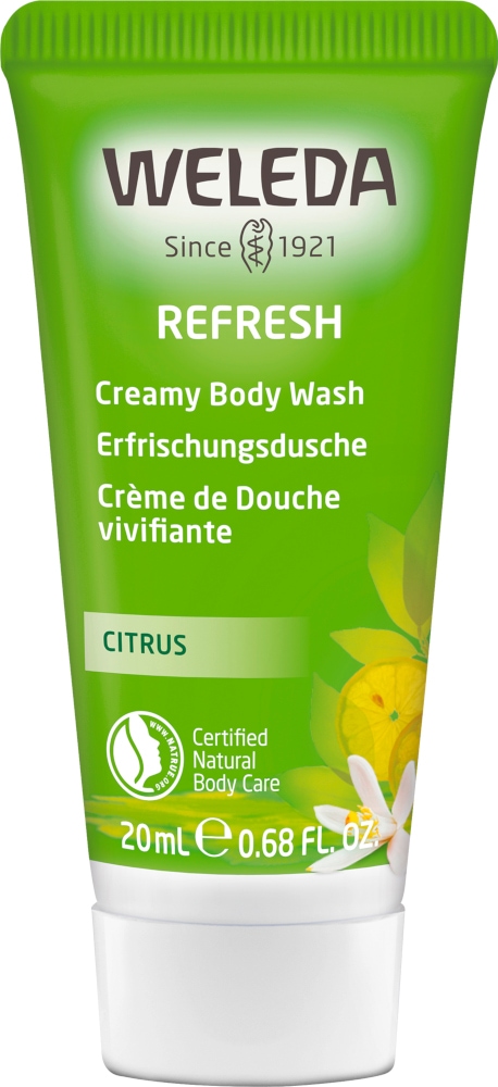 Weleda Refresh Erfrischungsdusche Citrus 20 ml Duschgel