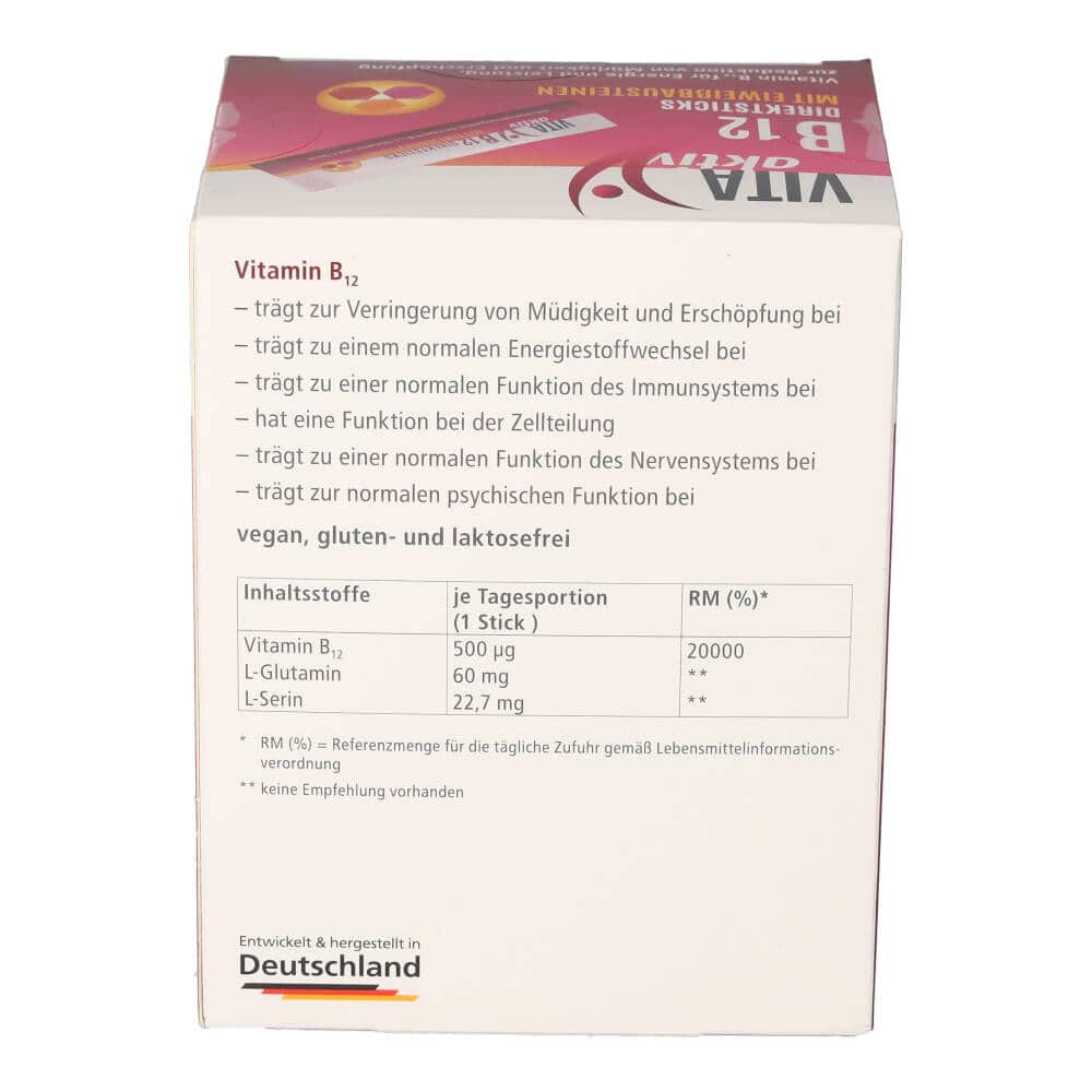 VITA aktiv B12 DIREKTSTICKS 90 St Beutel