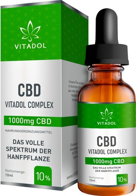 VITADOL COMPLEX CBD 10% 10 ml Öl