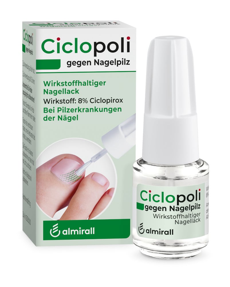 Ciclopoli gegen Nagelpilz Nagellack 6.6 ml Wirkstoffhaltiger Nagellack