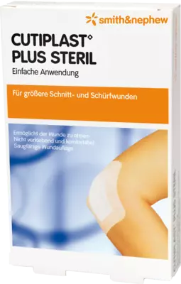 CUTIPLAST Plus steril 10x29,8 cm Verband 55 St Verband