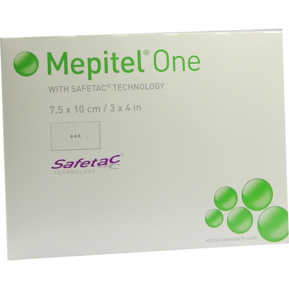 MEPITEL One Silikon Netzverband 7,5x10 cm 10 St Verband