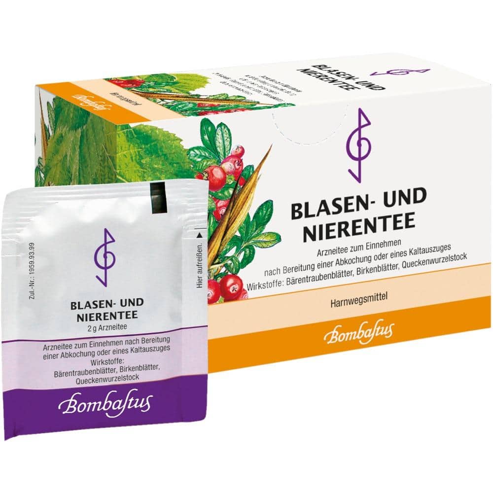 BLASEN- UND NIERENTEE BOMBASTUS 20X2 g Filterbeutel