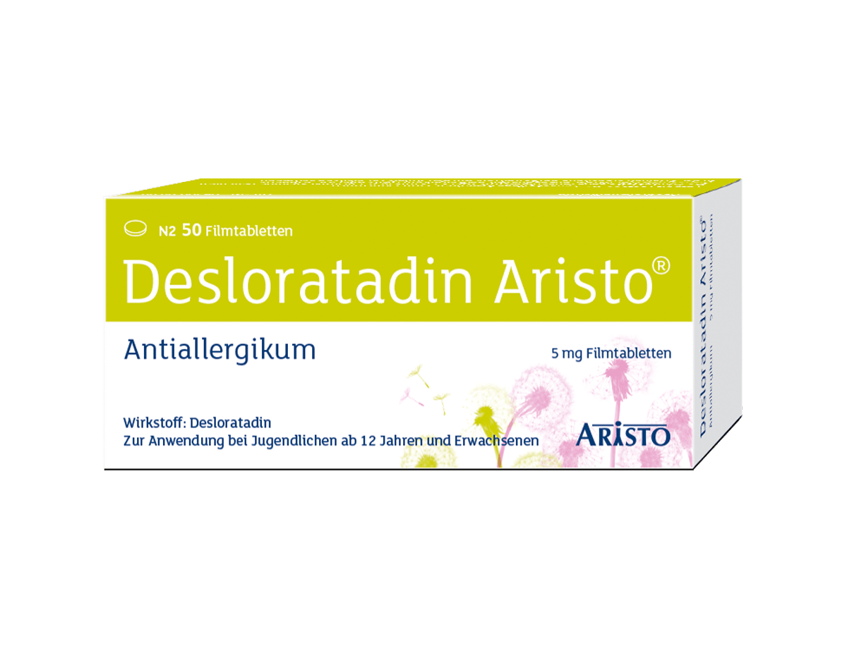 Desloratadin Aristo 5mg 50 St Filmtabletten