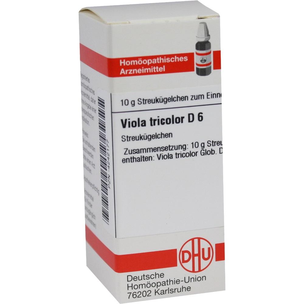 VIOLA TRICOLOR D 6 Globuli 10 g Globuli