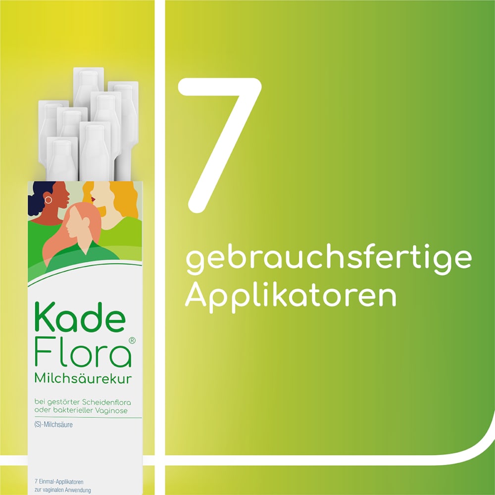 KadeFlora Milchsäurekur 7X2.5 g Gel