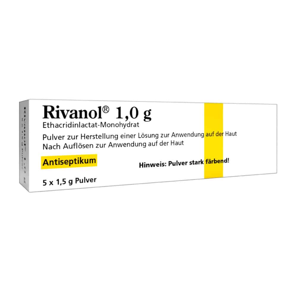 Rivanol 1,0g 5 St Pulver