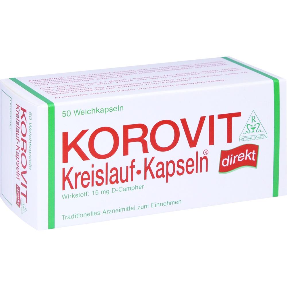 KOROVIT Kreislauf-Kapseln 50 St Kapseln